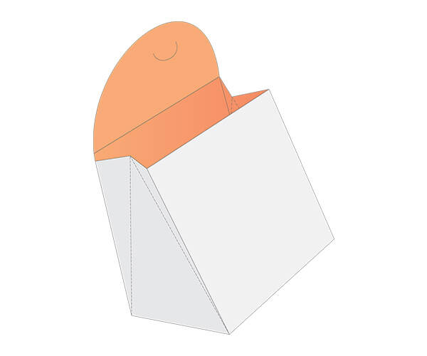 Custom Gable Bag Auto-Bottom: Printed Cardboard Auto-Lock Gable Bags