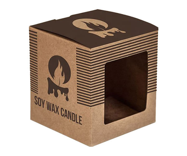 Custom Windowed Candle Boxes